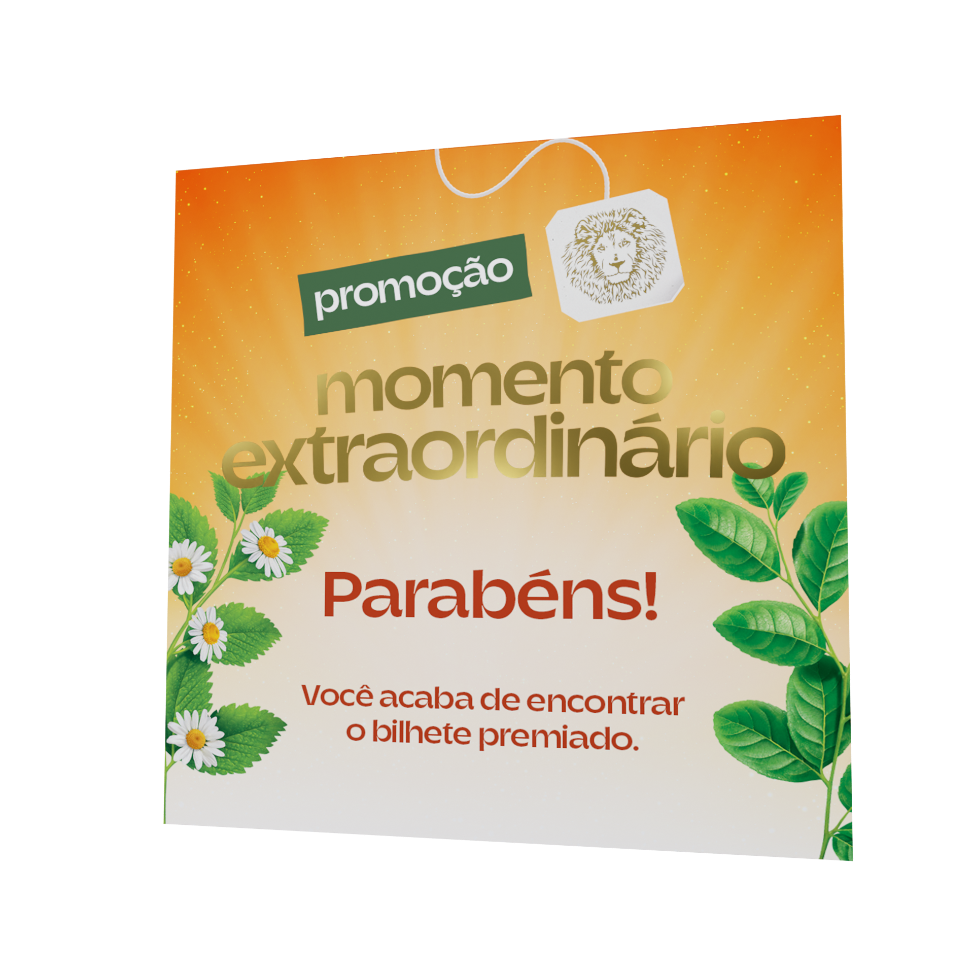 Bilhete premiado Leão