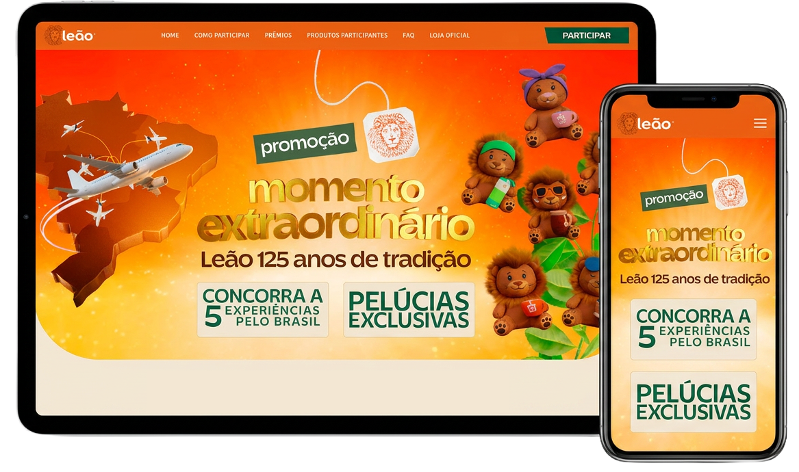 Site de resgate Leão